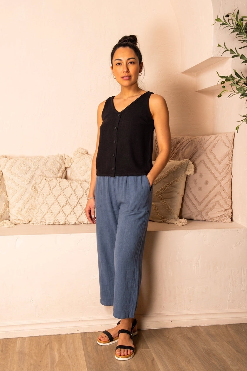 Pantalon Sérénité - Bleu