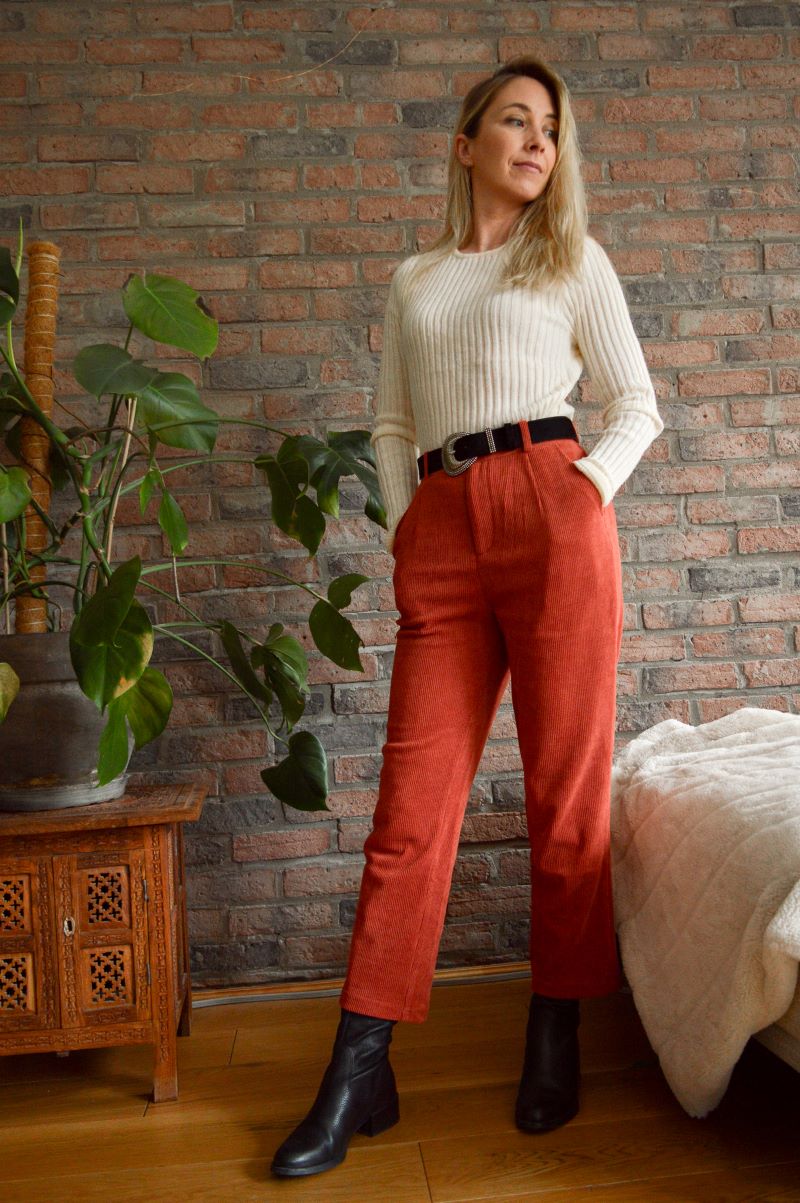 Top Maille Fine - Blanc Cassé