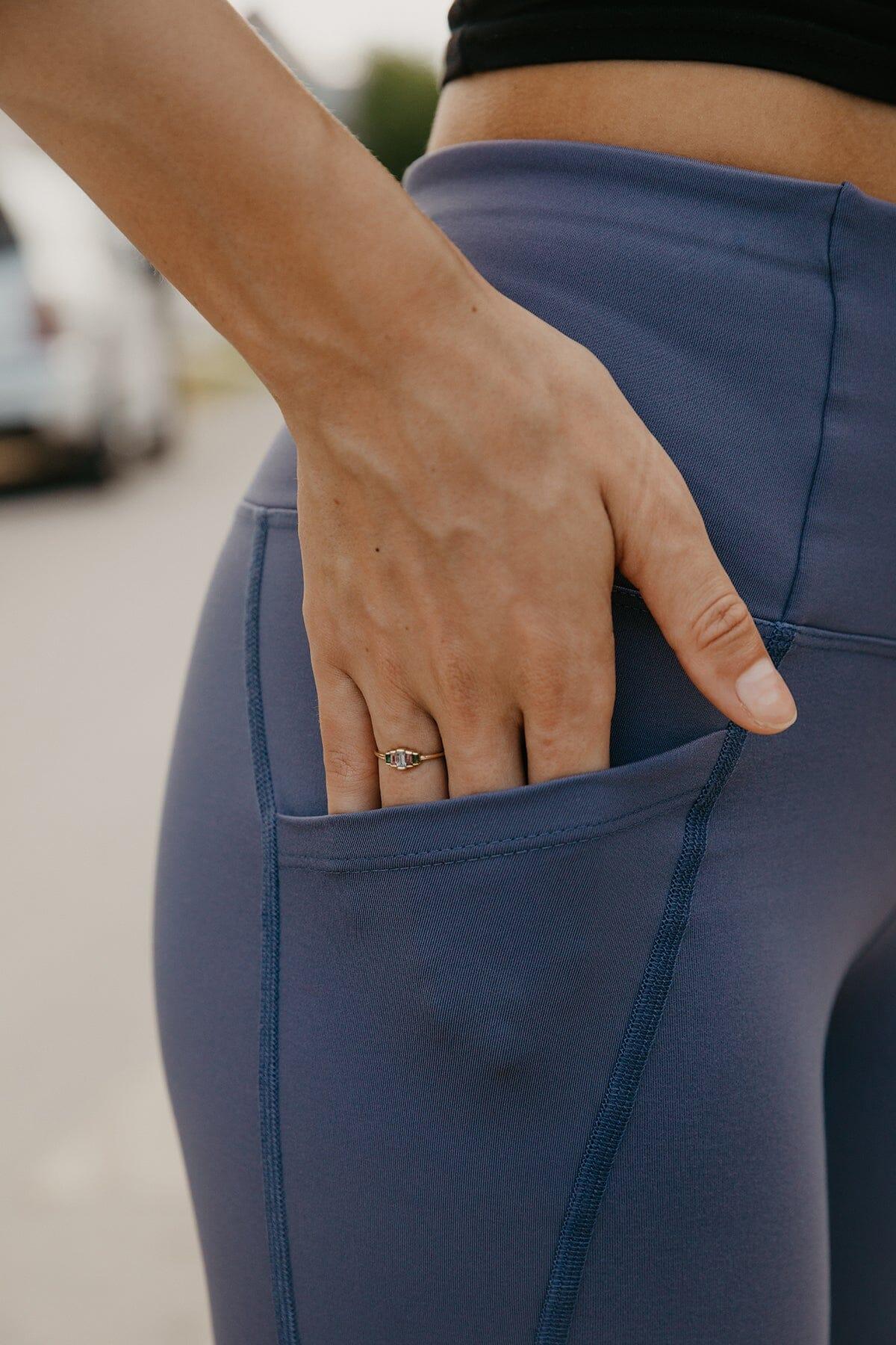 Rise and Shine Sculpting Pockets Legging Legging Rose Buddha 