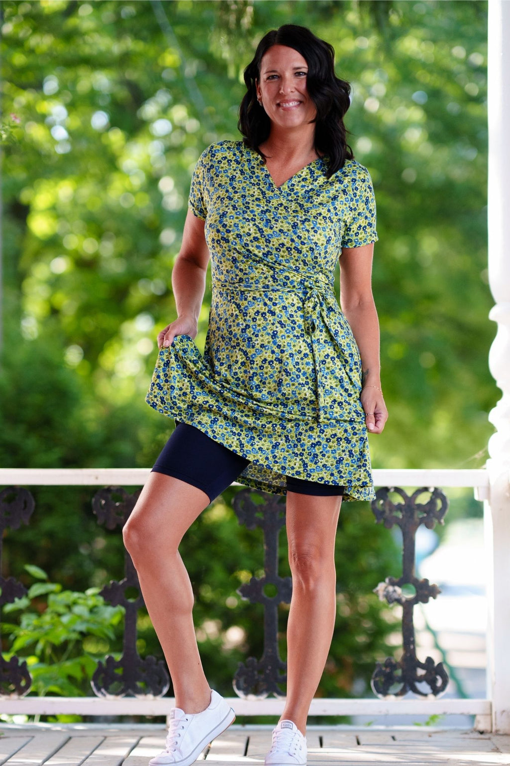 Robe margarita Vert bleu