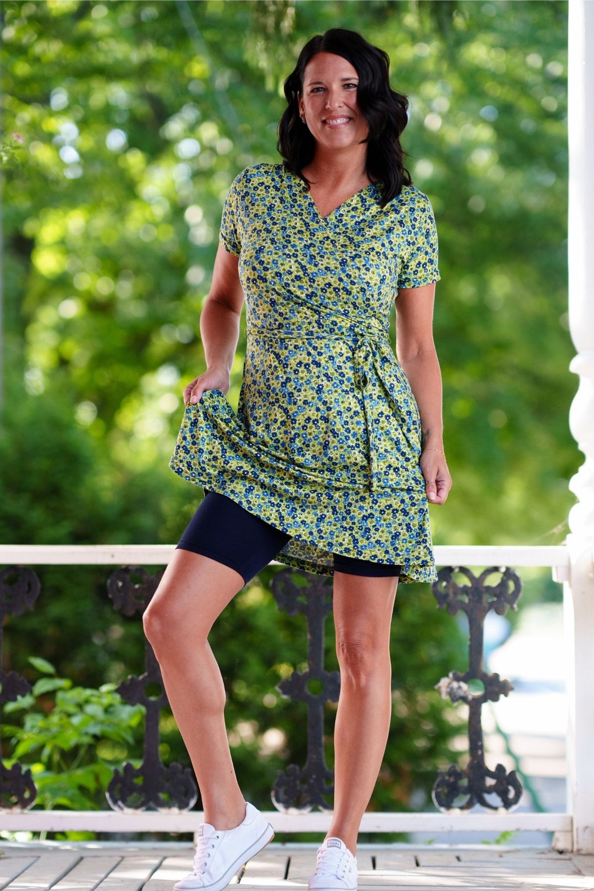 Robe margarita Vert bleu