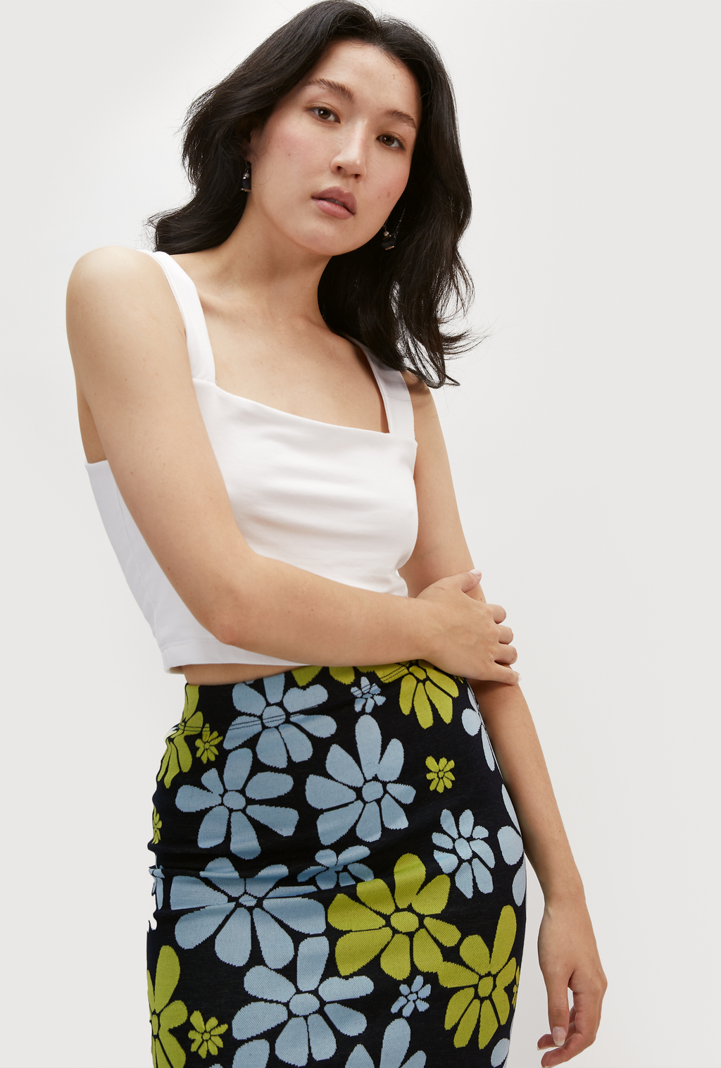 Haut crop top blanc - Stella